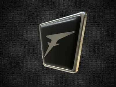 fenix logo 3D model