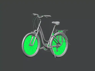 3D Model-BICYCLE0001 bicycle 3D print model