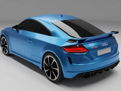 Audi RS TT 2019 Free 3D model