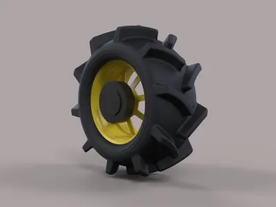 Offroad wheel 15 3D model