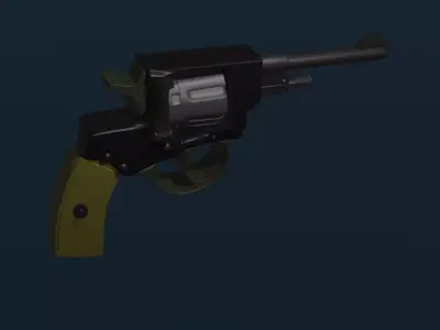 Revolver 3D model 24
