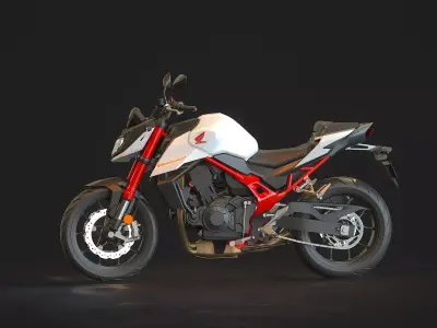 Base model Honda CB 750 Hornet 2023 3D model