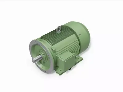 280M B35 Right 2 Pole IEC electric motor - 3D CAD model 3D model