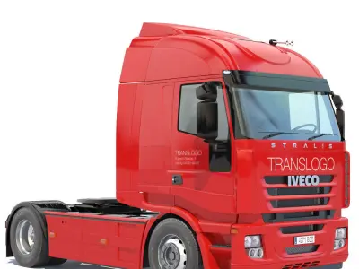 iveco stralis 3D model by ArqArt3D