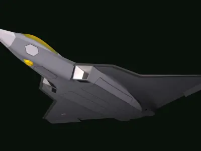 Next Generation Fighter NGF 3D model