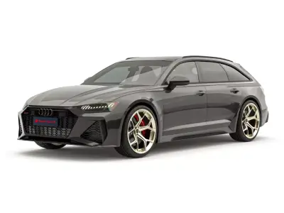 Audi Rs 6 Avant Performance Free 3D model