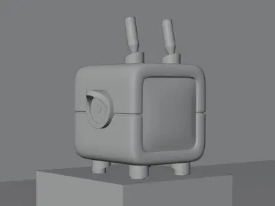 robot 3D model 76