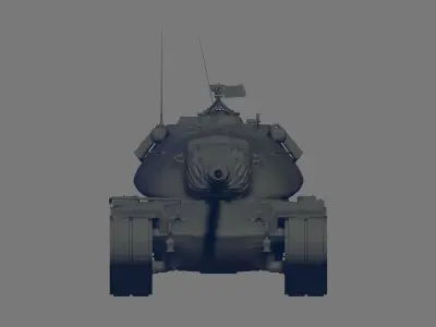 M103 Tank 3D model