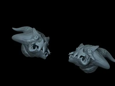 monster sea worm alien vol3 3D model