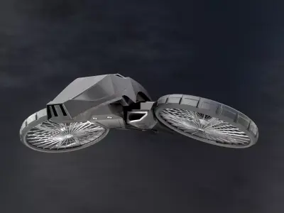 hidden drone 3D model