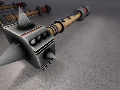 Equipment Game Code G-010 Low-poly 3D model