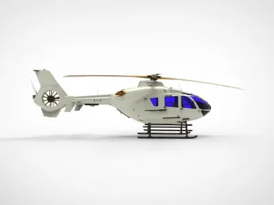 Eurocopter EC135 3D model shop