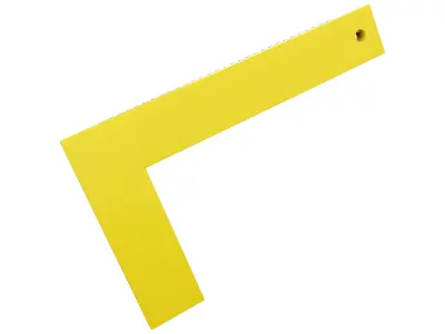  Corner ruler CARTOON  3D model