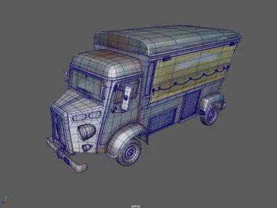 TOON Truck 01 3D model