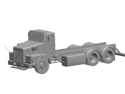 Volvo N10 truck 3D model
