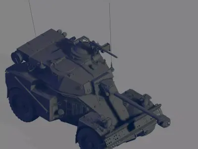 Eland 90 Mk 7 3D model
