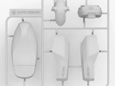 KRN 1-8 scale model 3D print model