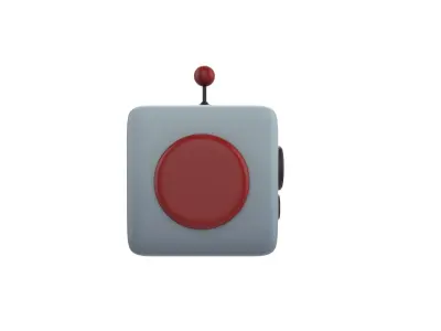 Prop266 Robot Head 3D model