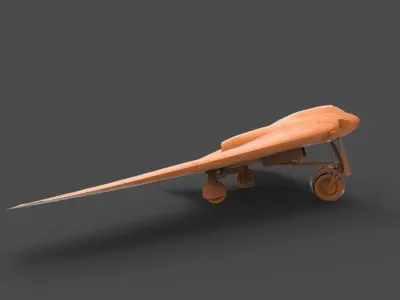 Horten Ho 229 3D print model
