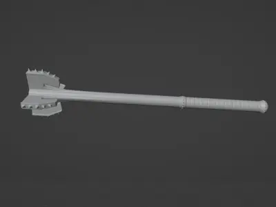 Medieval Mace Free 3D model