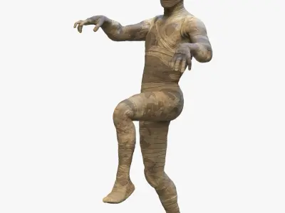 Mummy Rigged 3D model