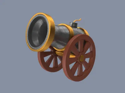 Vintage Battle Cannon 