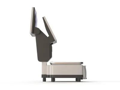 Electronic Market Scale 3D model