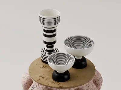 JARRONES DECORATIVOS - FLOREROS - VASOS 3D print model 6
