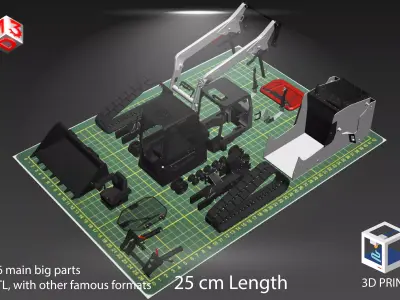 T86 Bobcat Compact Track Loader  - Special Edition 3D print 3D print model