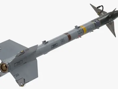 AIM-9 Sidewinder 3D model from CGTrader