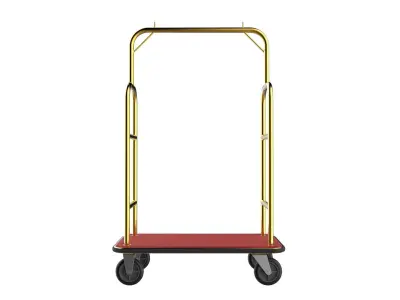 Hotel Trolley 01 3D model