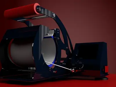 MUG PRINTING HEAT PRESS MACHINE Free 3D model