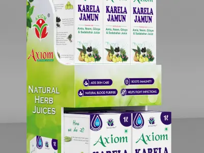 Counter Top Dispaly CTU  Low-poly 3D model