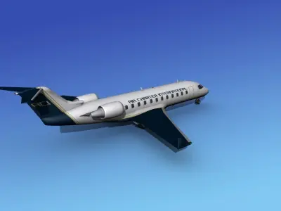 Canadair CRJ200 Air Charter Intl 3D model