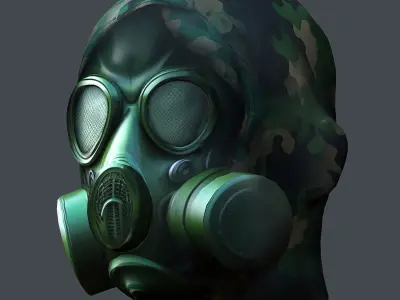 Helmet 3d model military combat Military Low-poly  Low-poly 3D model order