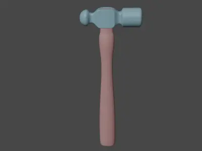 Hammer 3D model 14