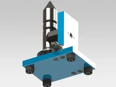 Base de Lanamento  Foguete Free 3D model