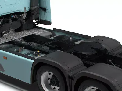Mercedes Benz Actros L Pro 6x4 Tractor 2026 3D model