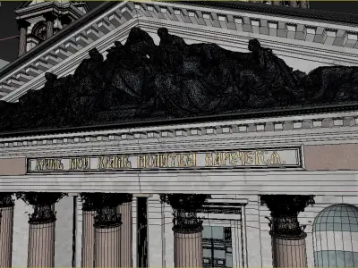 Saint Isaac Cathedral 3D model