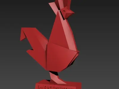 la French Tech Free 3D model