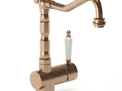 AQUASANITA kitchen faucet HERA 2473 3D model