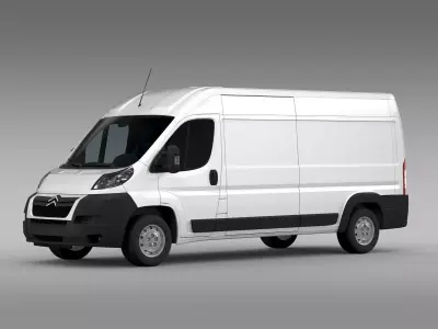 Citroen Jumper 250 L3H2 2006 -2014 3D model