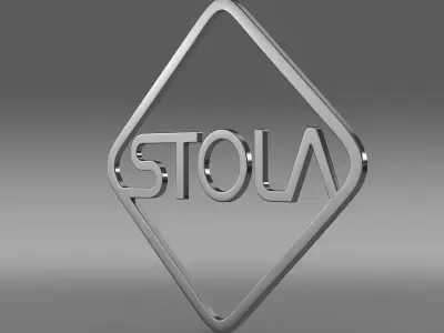 stola logo 3D model by Sergey