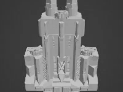 castle Free 3D model buy