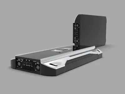 JBL GTO14001 Car Amplifier 3D model