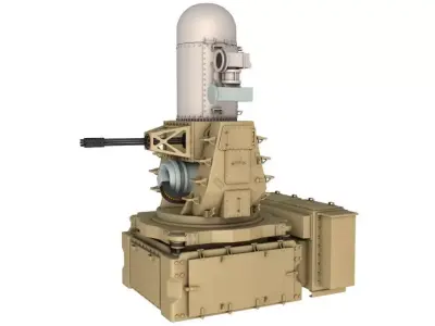 Phalanx CIWS 3D model purchase
