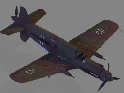 Do 335 B-2 3D model