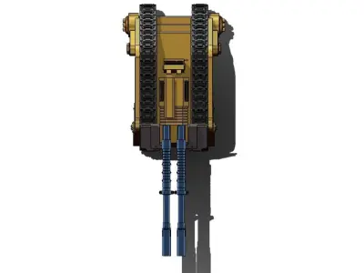 Rapier Laser Destroyer Array Cannon 3D print model