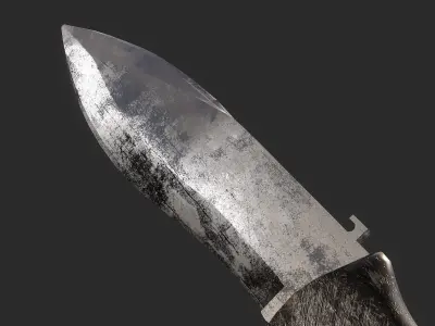 Defender Knife Free low-poly 3D model