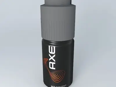 Axe Spray Free 3D model